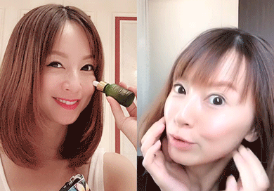 商品を持つ手
