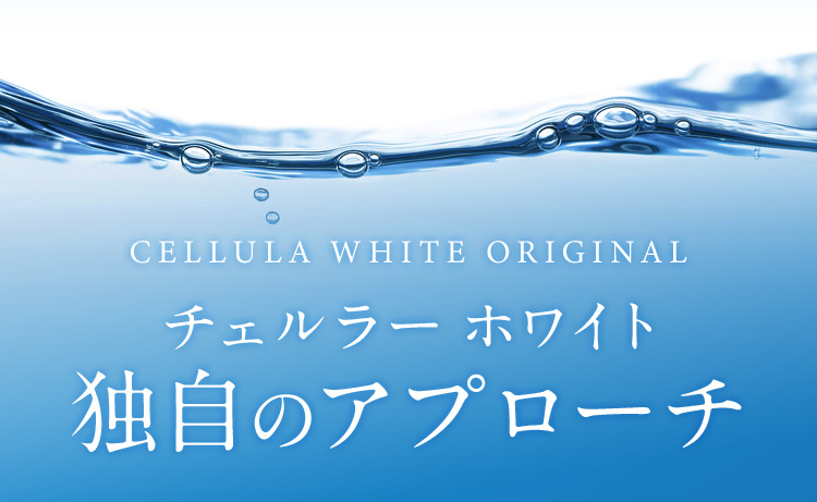 チェルラー ホワイト独自のアプローチ