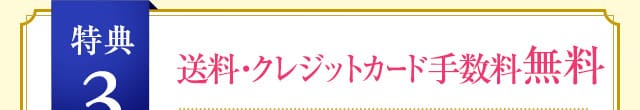 送料・クレジットカード手数料 無料
