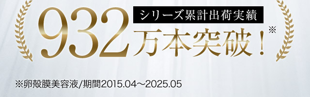 シリーズ累計出荷実績