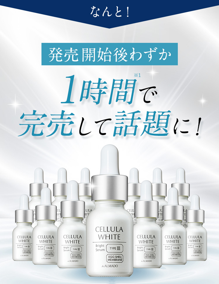 なんと！ 発売開始後わずか1時間※1で完売して話題に！