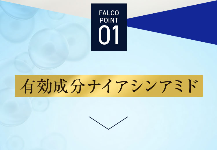 有効成分ナイアシンアミド