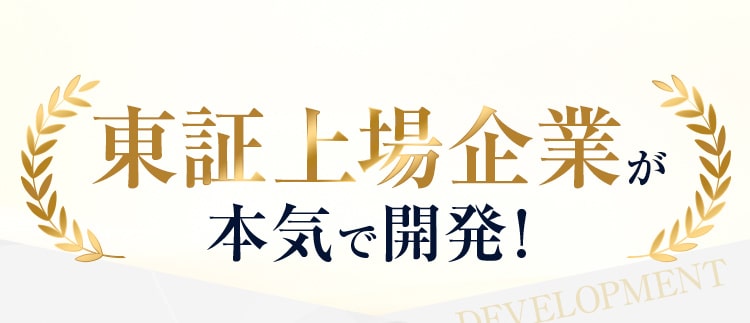 東証上場企業が本気で開発