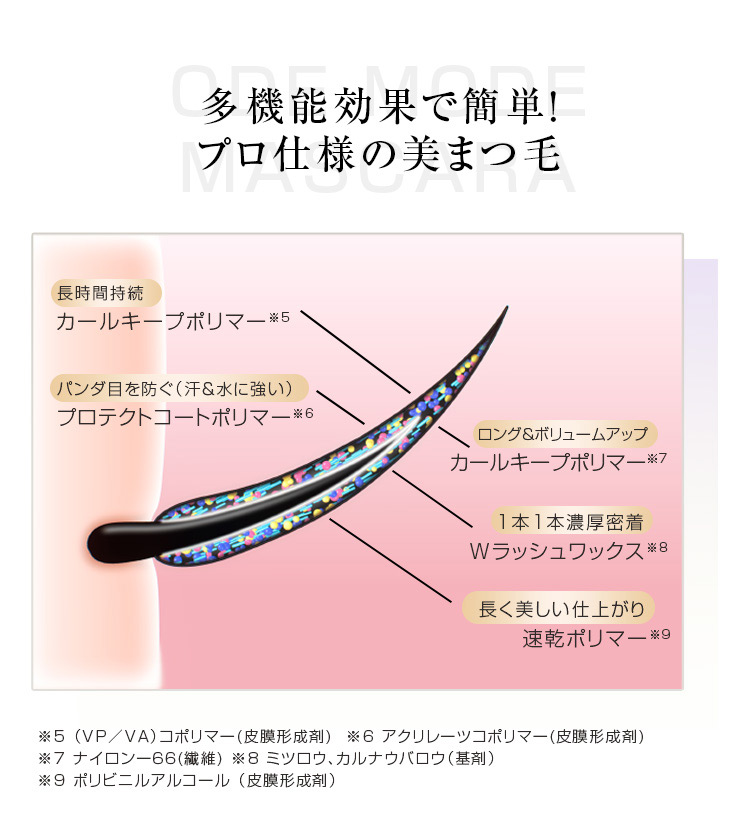 多機能効果で簡単！プロ仕様の美まつ毛